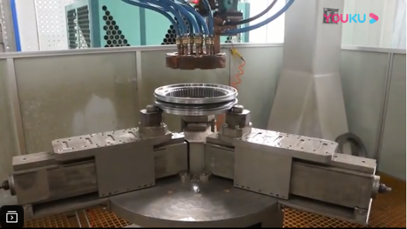 轉盤軸承(回轉支承)內(nèi)圈整體齒淬火 轉盤軸承(回轉支承)內(nèi)圈整體齒淬火