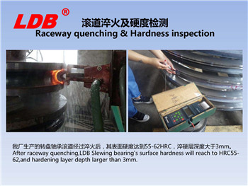 滾道淬火及硬度檢測 滾道淬火及硬度檢測
